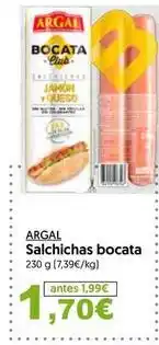 Hiper Usera Argal - salchichas bocata oferta