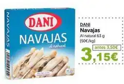 Hiper Usera Dani - navajas oferta
