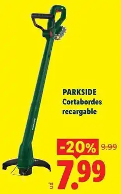 Ocine Parkside - cortadores recargable oferta