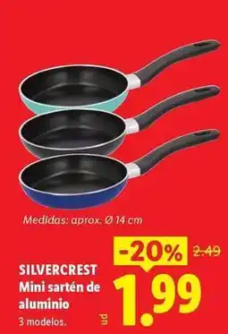 Ocine Silvercrest - mini sartén de aluminio oferta