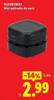 Ocine Silvercrest - mini aspirador de mesa oferta