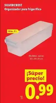 Ocine Silvercrest - organizador para frigorífico oferta