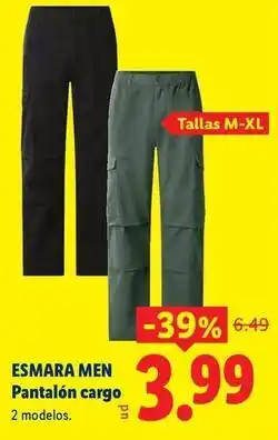 Ocine Esmara men - pantalón cargo oferta