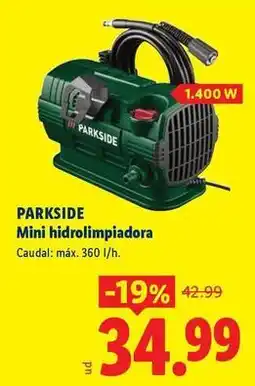 Ocine Parkside - mini hidrolimpiadora oferta