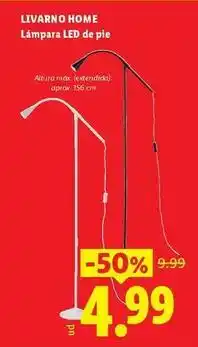 Ocine Livarno - lámpara led de pie oferta