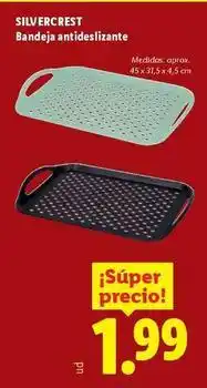 Ocine Silvercrest - bandeja antideslizante oferta