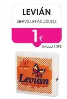 Muchas Perfumerías Levian - servilletas 50uds oferta