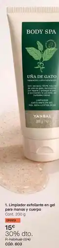 Yanbal Yanbal - limpiador exfoliante en gel para manos y cuerpo oferta