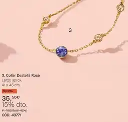 Yanbal Yanbal - collar destella rosé oferta