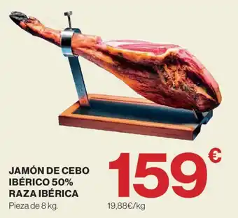 Jamón de Cebo Ibérico 50% Raza Ibérica
