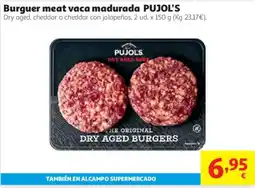 Alcampo Pujols burguer meat vaca madurada oferta