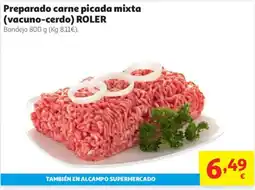 Alcampo roler preparado carne picada mixta (vacuno-cerdo) oferta