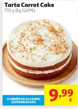 Alcampo Tarta Carrot Cake oferta