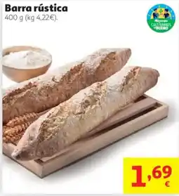 Alcampo Barra rústica oferta