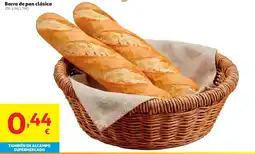 Alcampo Barra de pan clásica oferta