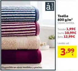 Alcampo àctuel toalla oferta