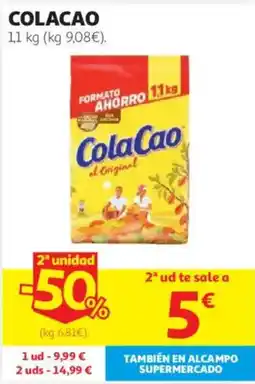 Alcampo Colacao oferta