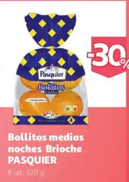 Alcampo Pasquier bollitos medias noches brioche oferta