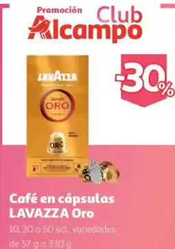 Alcampo Lavazza café en cápsulas Oro oferta