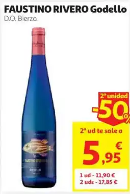 Alcampo Faustino Rivero Godello oferta