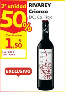 Alcampo Rivarey Crianza oferta