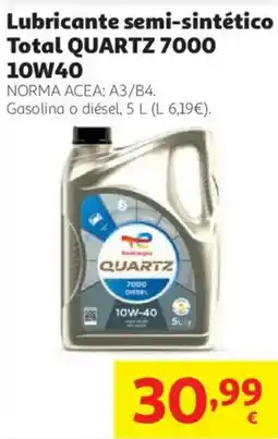 Alcampo Total quartz 7000 10w40 oferta