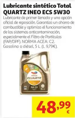 Alcampo Total Quartz Ineo Ecs 5w30 oferta
