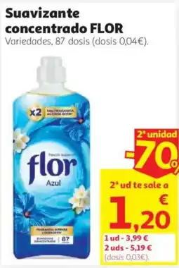 Alcampo flor suavizante concentrado oferta