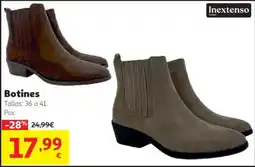 Alcampo Inextenso botines oferta