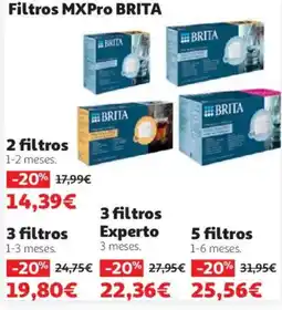 Alcampo Brita filtros mxpro oferta