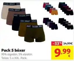 Alcampo Casual Smart bóxer oferta