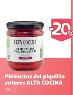 Alcampo Alta cocina pimientos del piquillo enteros oferta