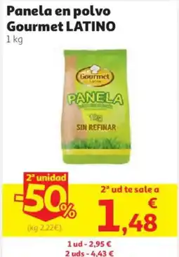 Alcampo Gourmet LATINO panela en polvo oferta