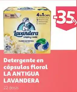 Alcampo La antigua lavandera detergente en cápsulas floral oferta
