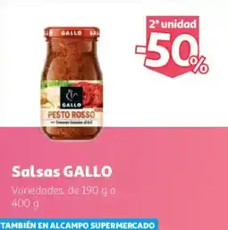 Alcampo GALLO Salsas oferta