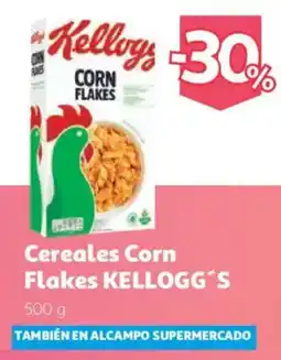 Alcampo Kellogg's corn flakes oferta