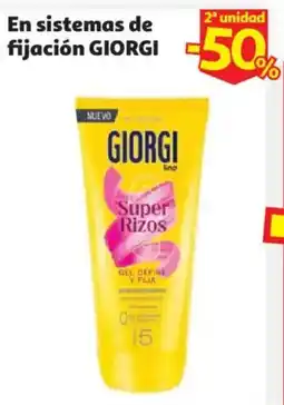 Alcampo Giorgi en sistemas de fijacion oferta