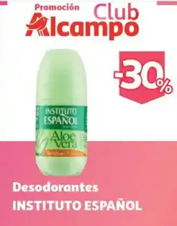 Alcampo Instituto Español desodorantes oferta