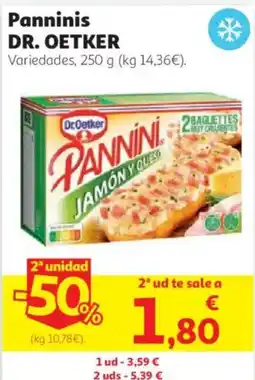 Alcampo Dr. Oetker panninis oferta