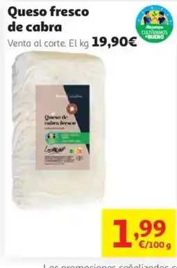 Alcampo Queso fresco de cabra oferta