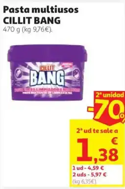 Alcampo Cillit bang pasta multiusos oferta