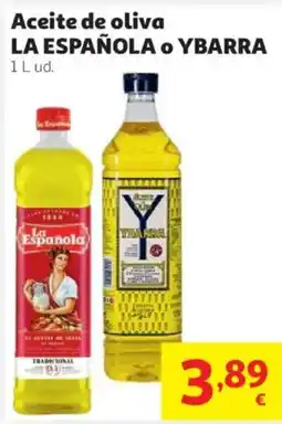Alcampo Aceite de oliva la espanola o ybarra oferta