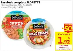 Alcampo Florette ensalada completa oferta