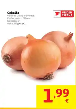 Alcampo Cebolla oferta