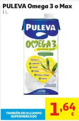 Alcampo Puleva Omega 3 o Max oferta