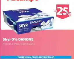 Alcampo Skyr 0% DANONE oferta