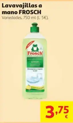 Alcampo Frosch lavavajillas a mano oferta