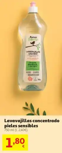 Alcampo Auchan Better life lavavajillas liquido oferta