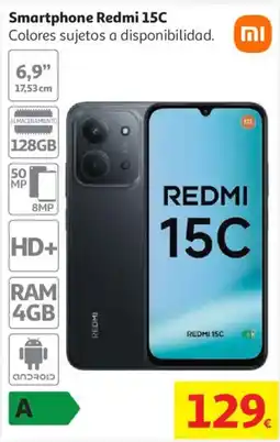Alcampo Xiaomi Redmi 15C oferta
