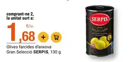 BonpreuEsclat Serpis olives farcides d'anxova oferta